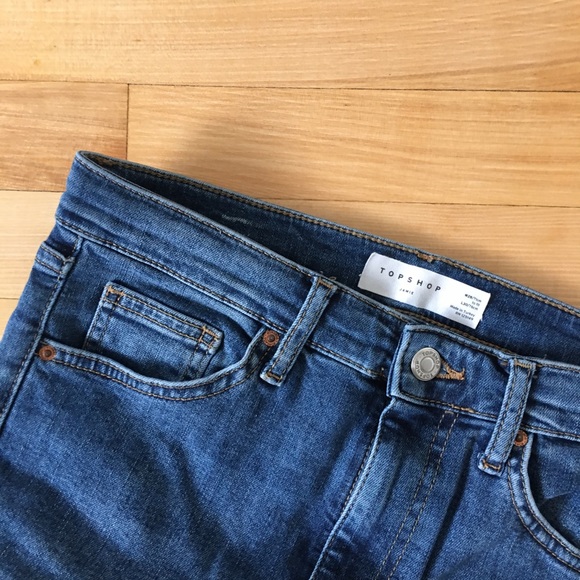 Topshop Jamie Skinny Jeans with frayed edge - Picture 4 of 4